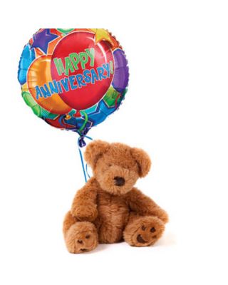 Anniversary Bear Balloon Delivery 