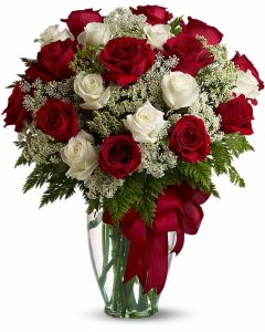 Love's Divine Bouquet - Long Stemmed Roses 