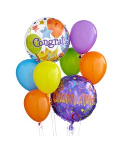 Congratulations Balloon Bunch 